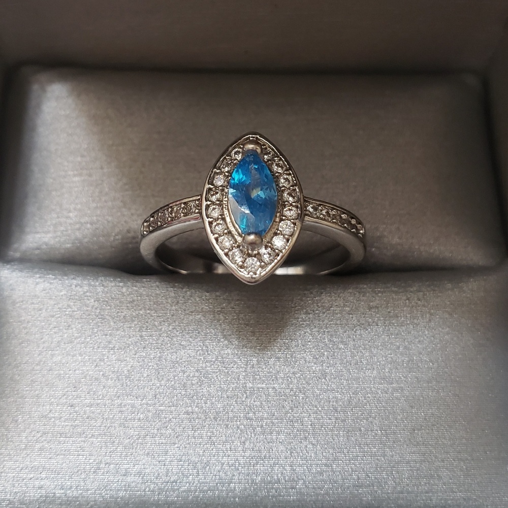 Fragrant Jewels Aquamarine Ring
